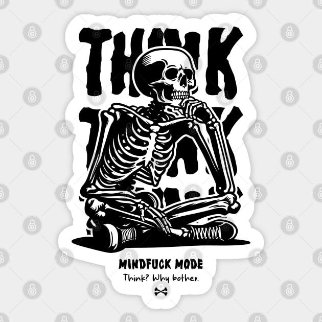 Think Sticker by artslaves